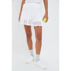 TUCKERNUCK SPORT White Cane 15 Inch Williams Tennis Skirt Size XL NWT